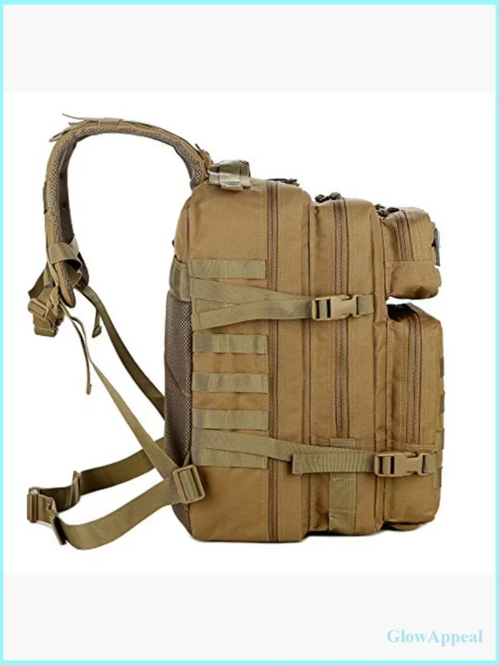 45L Military Tactical Backpack Molle Assault Pack Bug Out Bag Hiking Rucksack